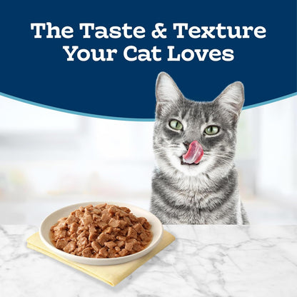 Blue Buffalo Tastefuls Flaked Adult Wet Cat Food Variety Pack (Tuna, Chicken, Fish & Shrimp), Natural Ingredients Enhanced with Vitamins, Minerals & Other Nutrients, 3-Oz. Each (12 Cans)4