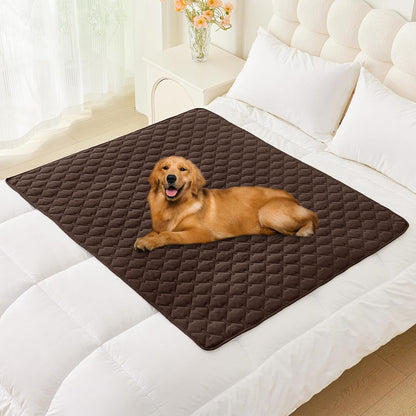 Smiry Waterproof Dog Bed Cover Blanket, Reversible Pet Blanket | Soft Reversible, Washable Leakproof Cats Dogs Couch Cover for Sofa, Couch, Furniture (30X70 Inch)120