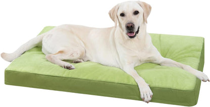 Dog Crate Bed Waterproof Deluxe Plush Dog Beds with Removable Washable Cover Anti-Slip Bottom Pet Sleeping Mattress for Large, Medium, Jumbo, Small Dogs, 41 X 27 Inch, Gray19