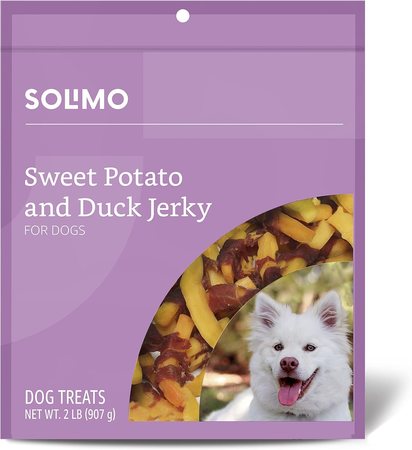 amazon-brand-solimo-duck-jerky-dog-treats-2-pounds