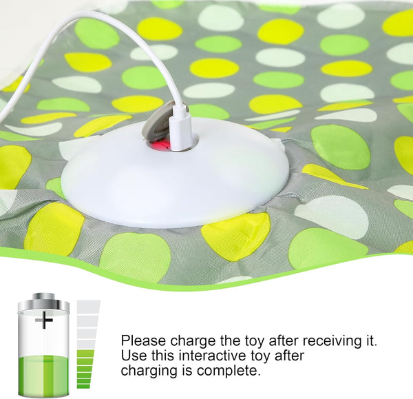 Interactive Cat Toys for Indoor Cats & Kittens - Automatic Hide & Seek Toy with Feather Tail,Squeaky Mouse Sounds, Motion Activated,Usb Rechargeable Boredom Relief & Self Play Enrichment Game5