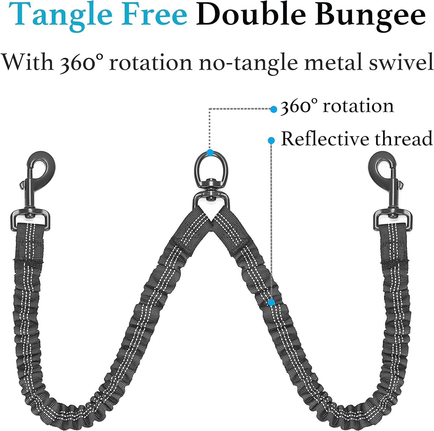 iyoshop-dual-dog-leash-360-swivel-no-tangle-walking-leash-with-shock-absorbing-bungee-for-two-dogs-large-25-150-lbs-black