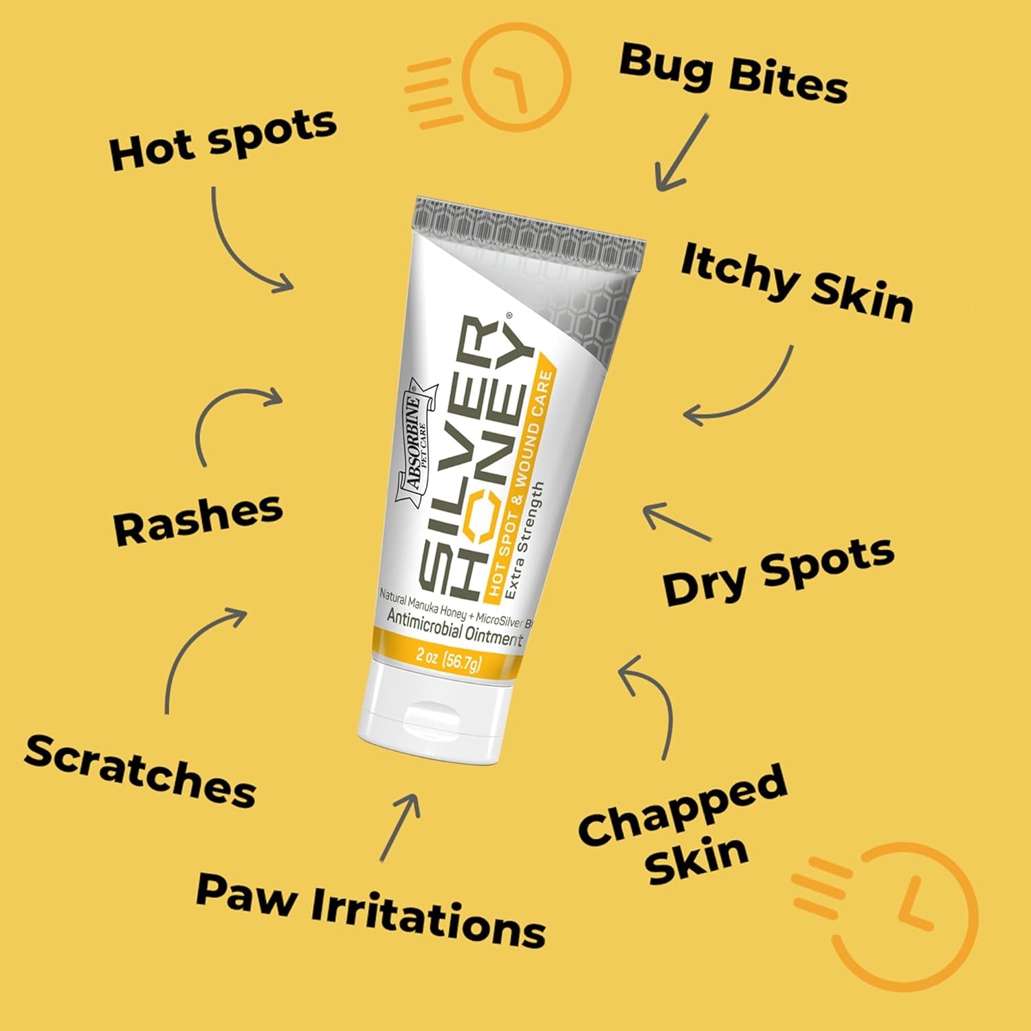 silver-honey-hot-spot-wound-care-pet-first-aid-ointment-2-oz-tube-manuka-honey-microsilver-bg-dog-cat-small-animal-fast-acting-results-at-home-treatment-thick-creamy-antibiotic-free