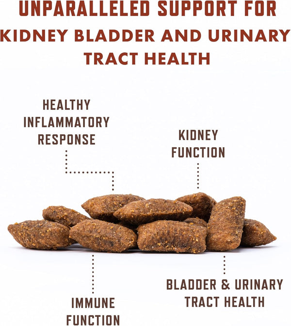 Rocco & Roxie Cat Urinary Tract Health Chews, Cranberry & D-Mannose | Bladder, UT & Kidney Support; Cranberry + D-Mannose; Chicken-Flavor Crunchy Chews; Vet-Recommended; Made in USA3