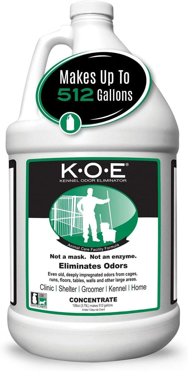 Odorcide K.O.E. Fresh Scent Odor Eliminator Concentrate – for Strong Odor on Cages, Floor, & More – Non-Enzymatic for Home & Dog Kennel – Home & Pet Supplies (1 Gal)7