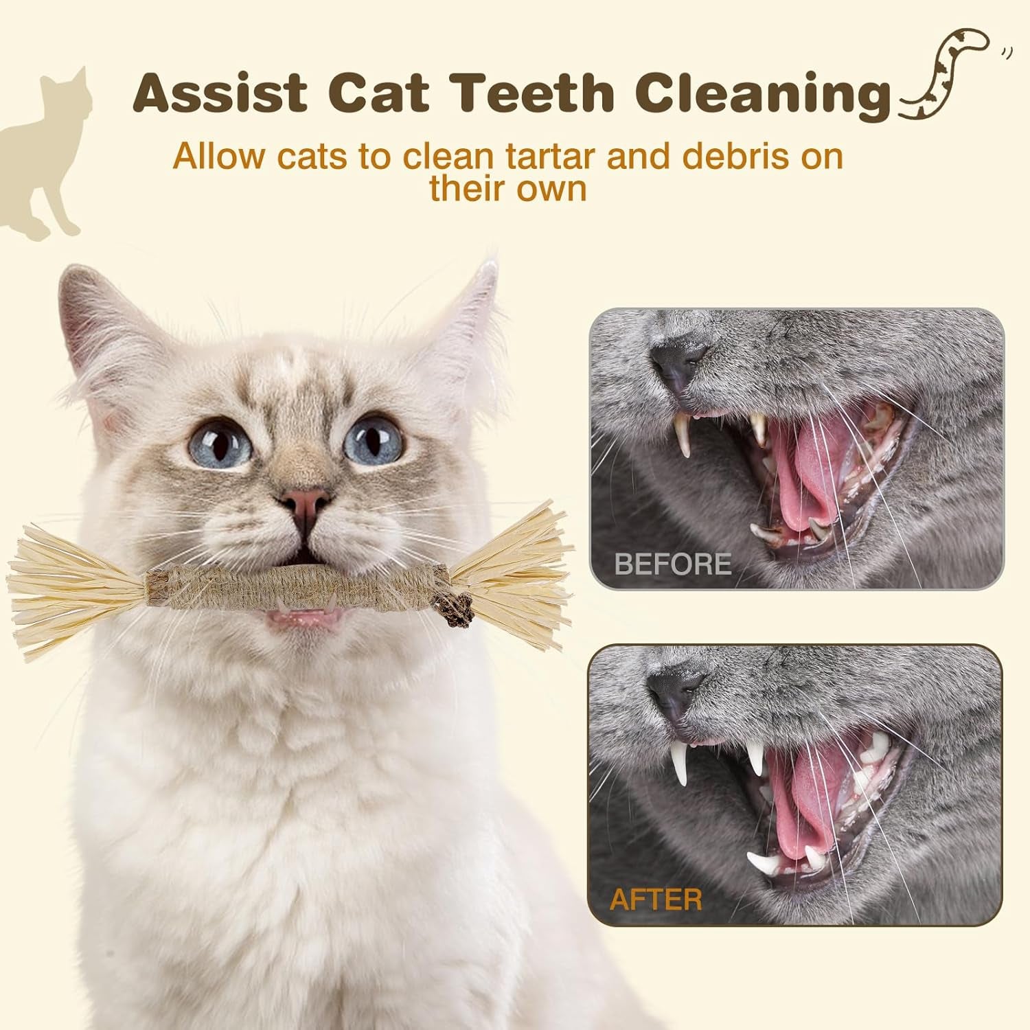 4-pack-silvervine-sticks-for-cats-cat-chew-toy-for-teeth-cleaning-edible-matatabi-kitty-chew-sticks-catnip-cat-toys-for-indoor-cats-4-sticks