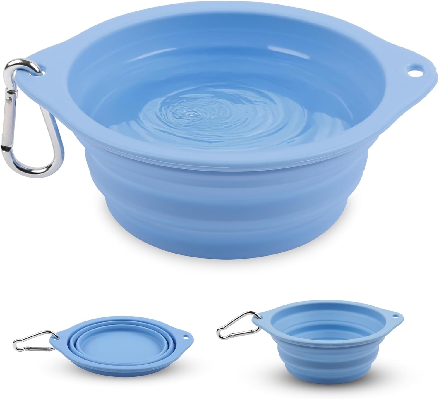 collapsible-dog-bowl-800ml-27-oz-portable-silicone-travel-water-bowl-for-dogs-with-carabiner-foldable-dishwasher-safe-hiking-camping-dog-essentials-outdoor-pet-feeding-blue