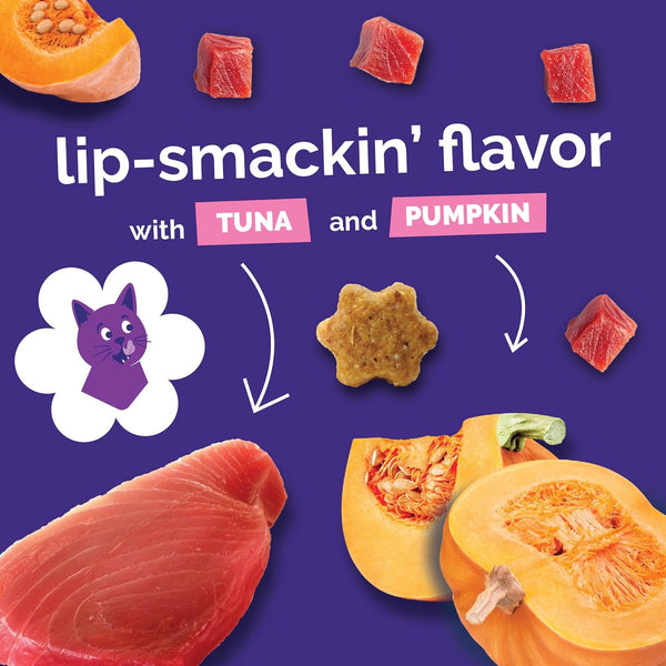 Fruitables Crunchy Cat Treats, Healthy Cat Treats, Tuna & Pumpkin, 2.5Oz | Healthy Cat Treats, Natural Feline Snacks, Protein Rich, Crunchy Biscuits, Indoor Cats, Kitten Rewards, Made in USA7
