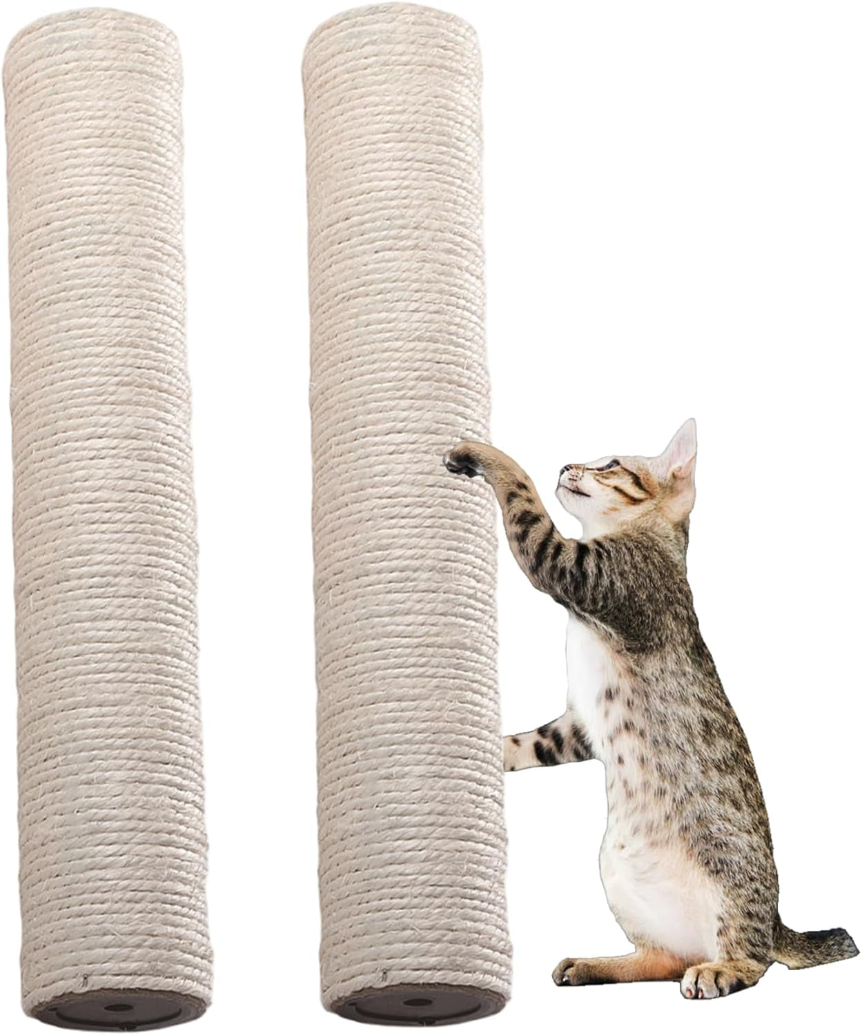 2pcs-cat-scratching-post-replacement-20-inch-sisal-cat-tree-replacement-post-8mm-bolts-easy-to-install