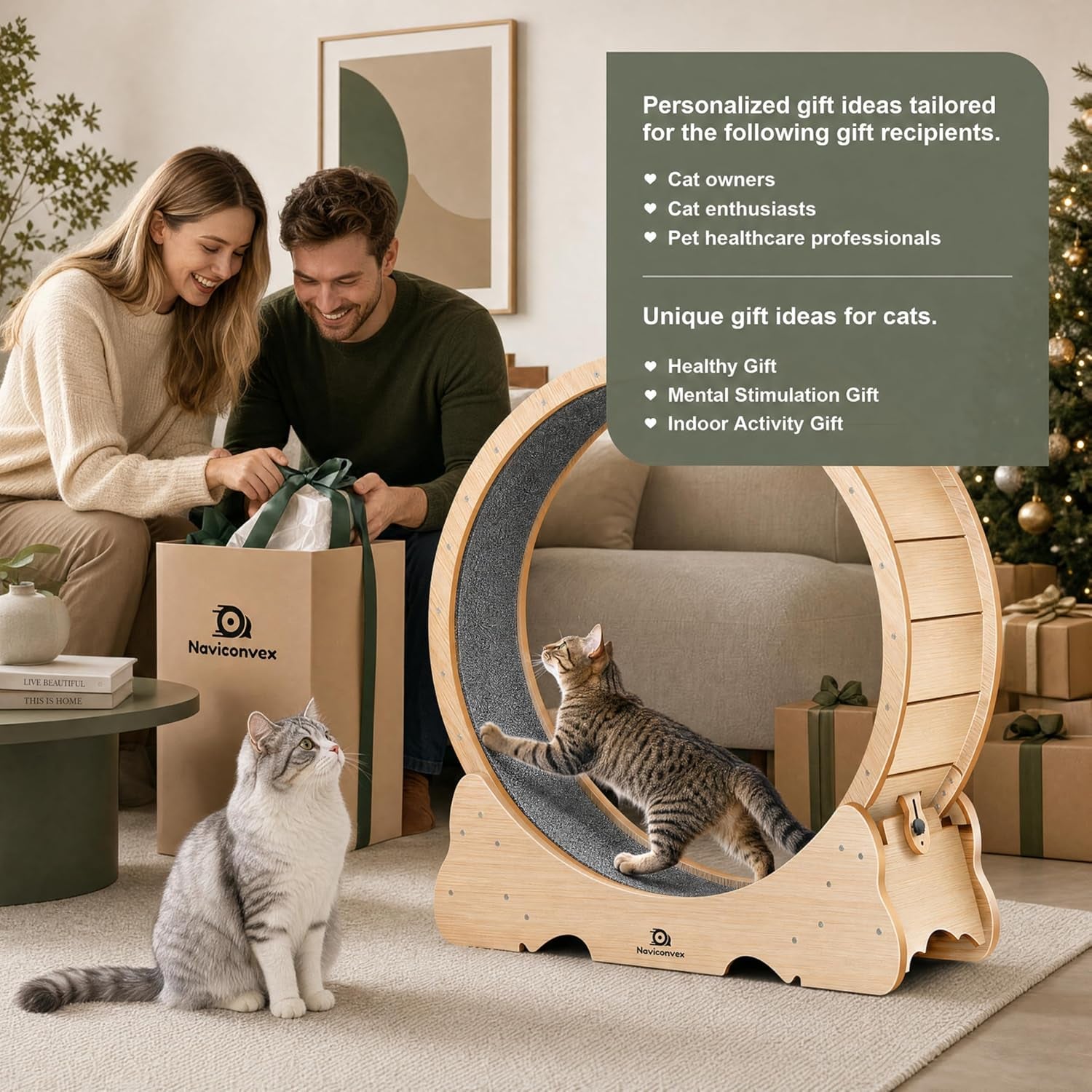 cat-wheel-46-xl-large-exercise-running-wheels-with-detachable-carpet-for-indoor-cats