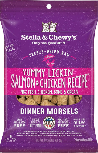 Stella & Chewy'S Freeze-Dried Raw Cat Dinner Morsels - Premium Chicken Recipe with 98% Cage-Free Meat & Organs - Natural Grain-Free Cat & Kitten Food - Made in USA - 3.5 Oz13