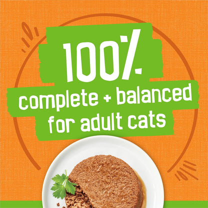 Purina Friskies Wet Cat Food Pate, Poultry Platter - (Pack of 24) 5.5 Oz. Cans5