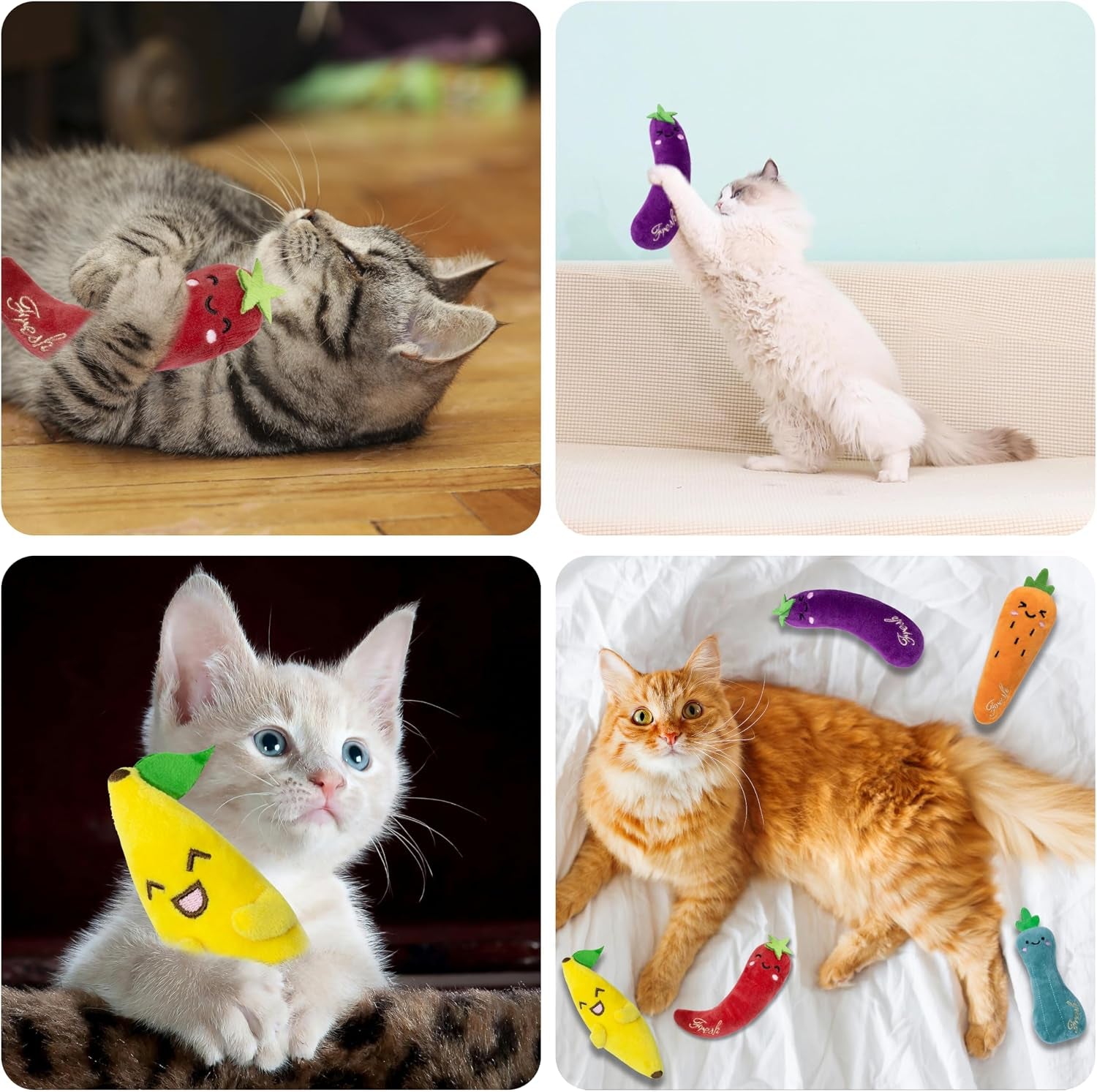 seyezo-catnip-toys-for-indoor-cats-5-pack-cat-toys-for-cats-fluffy-catnip-toys-for-chewing-playing-interactive-kitten-toys-catnip-filled-kitty-chew-teething-toys-cat-chew-toys-vegetable-5-pcs