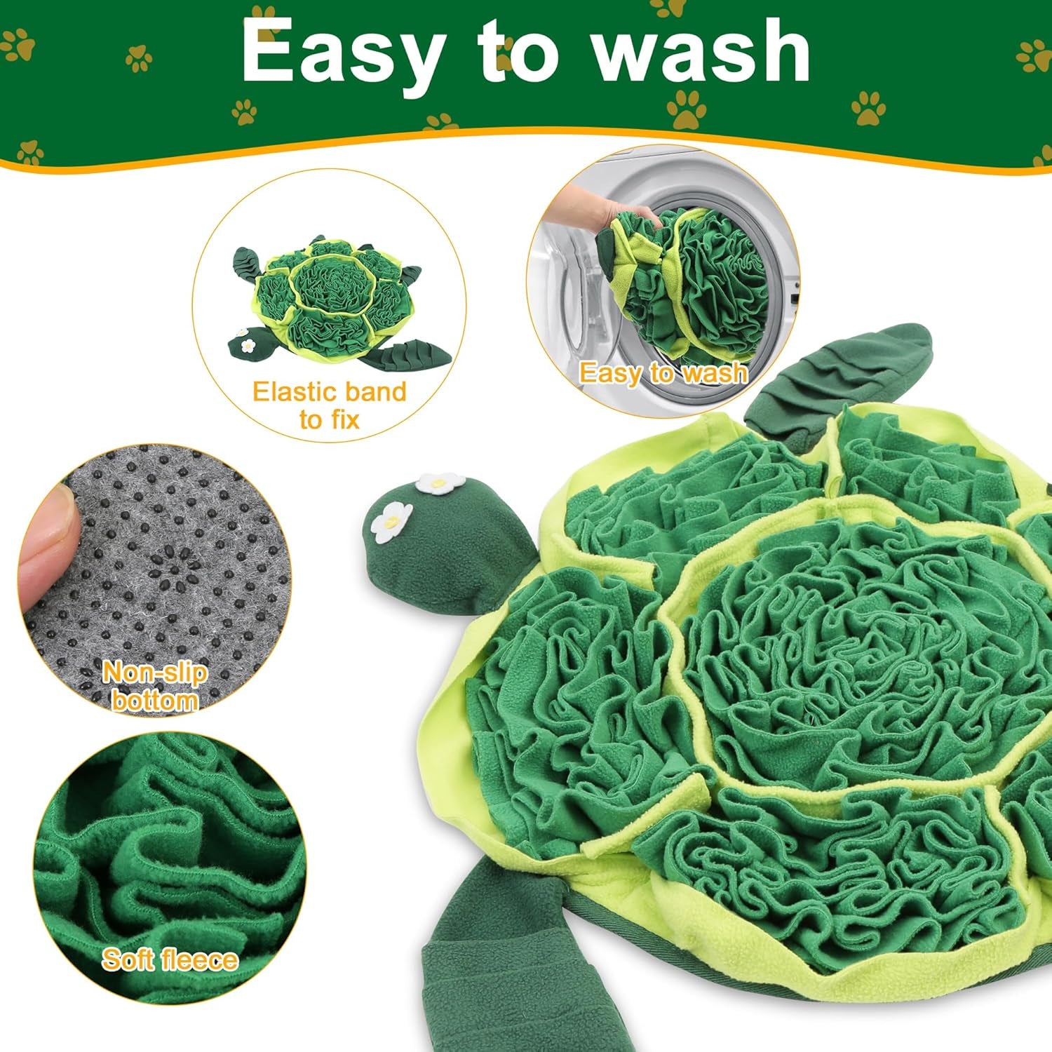 snuffle-mat-for-dogs-interactive-puzzle-feeding-game-for-stress-relief-foraging-skills-dog-toys-to-keep-them-busy-small-medium-large-dogs-turtle-design