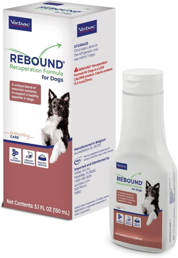 Rebound Recuperation Formula for Dogs, Hydration Support | Nutritional Liquid Supplement with Essential Amino Acids & Prebiotics to Stimulate Appetite & Support Post Surgery Recovery.4