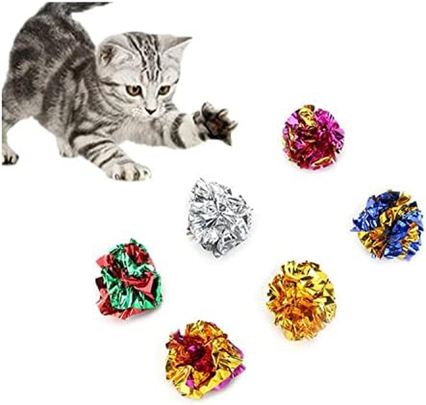 ismarten-12-packs-crinkle-balls-cat-toys-for-indoor-cats-lightweight-shiny-crinkle-paper-ball-for-kitten-random-color-2-36-in