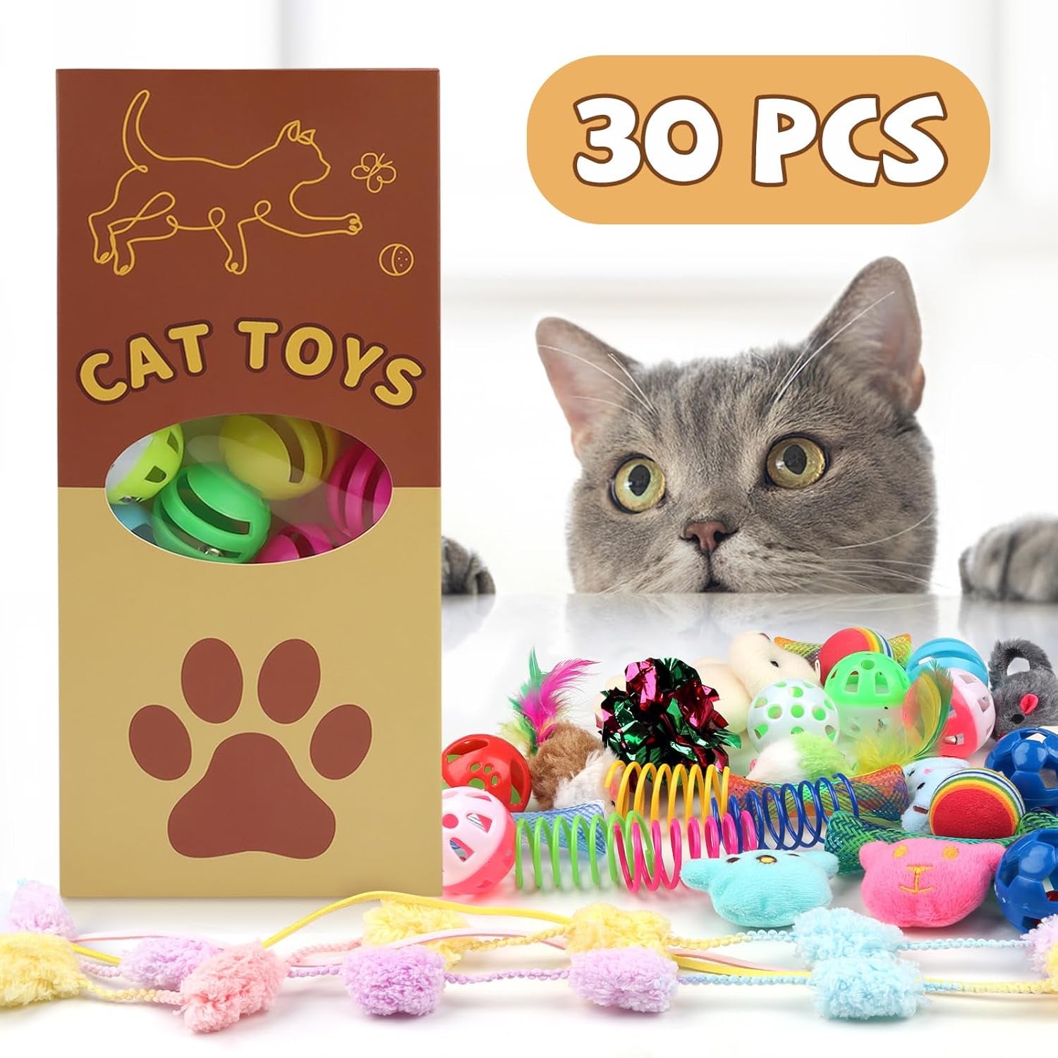 quozuo-30-pcs-cat-toy-kitten-toys-set-interactive-cat-toy-wand-cat-springs-ball-toy-with-bells-cat-toys-for-bored-indoor-cats-gift-box-styles
