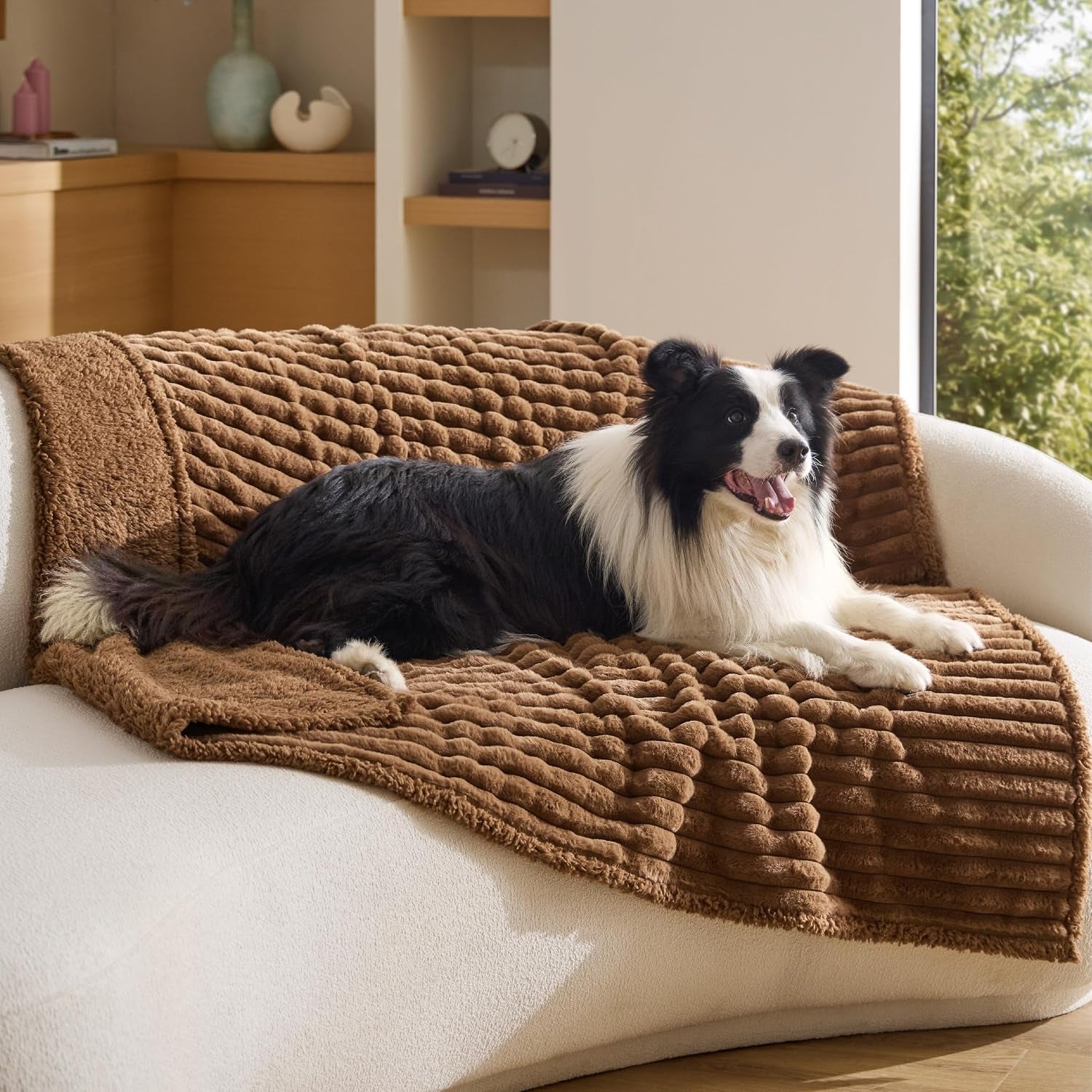bedsure-comfyfleece™-waterproof-dog-blankets-for-large-dogs-50x60-cream-soft-plush-couch-cover-washable-corduroy-fleece-for-furniture-protector-cozy-calming-reversible-pet-blanket-for-senior-dogs