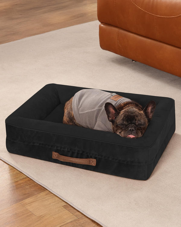 Upvilla Orthopedic Dog Bed XL, Four-Sided Dog Sofa, Washable Cover, Gray8