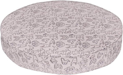 Molly Mutt Medium to Large Duvet Cover, Heat Waves, Brown with Black Accents 36"X45"X5"37