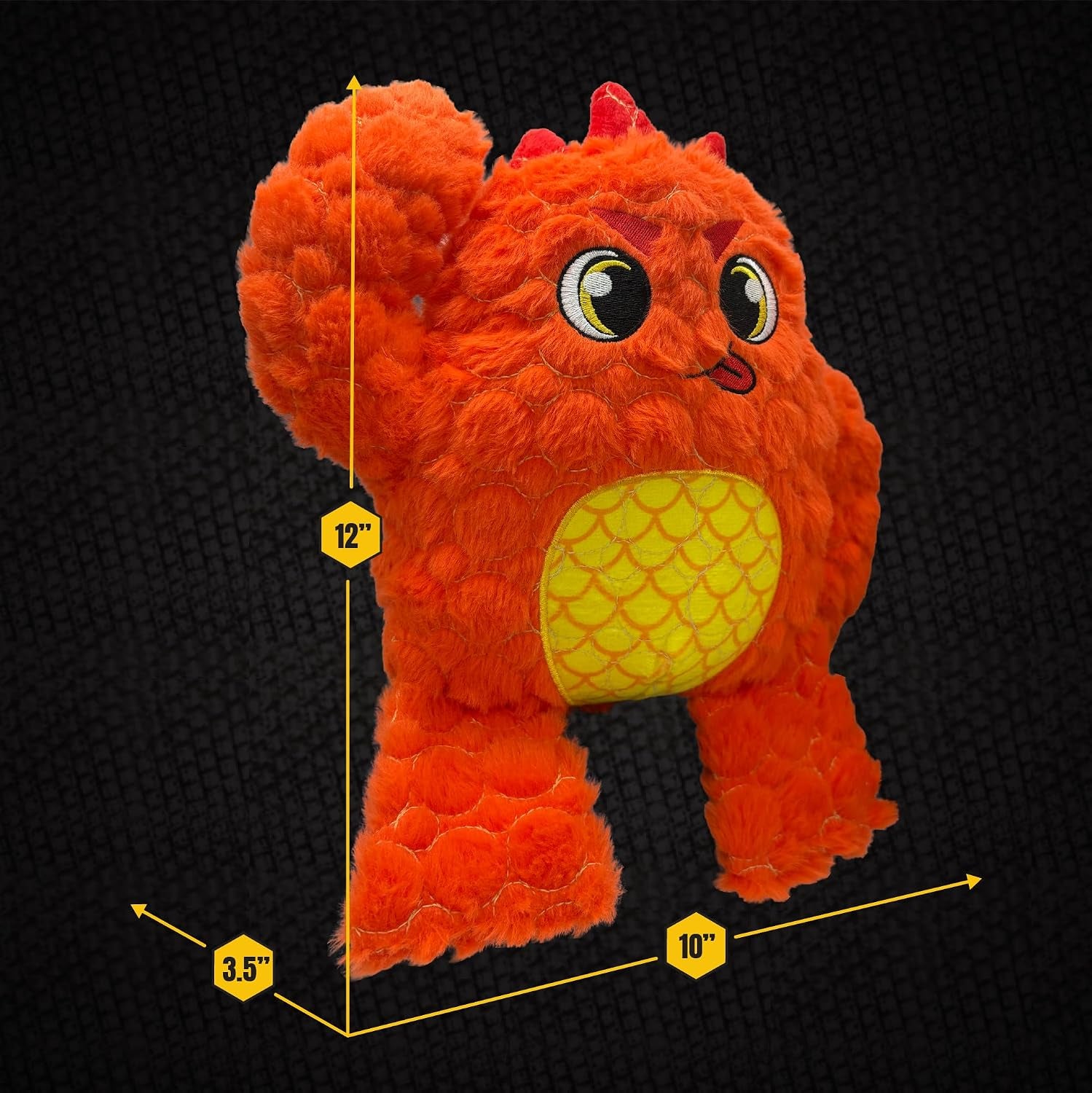 bite-force-dog-toy-large-durable-strong-plush-orange-monster-dog-toy-kevlar-reinforced-for-aggressive-chewers