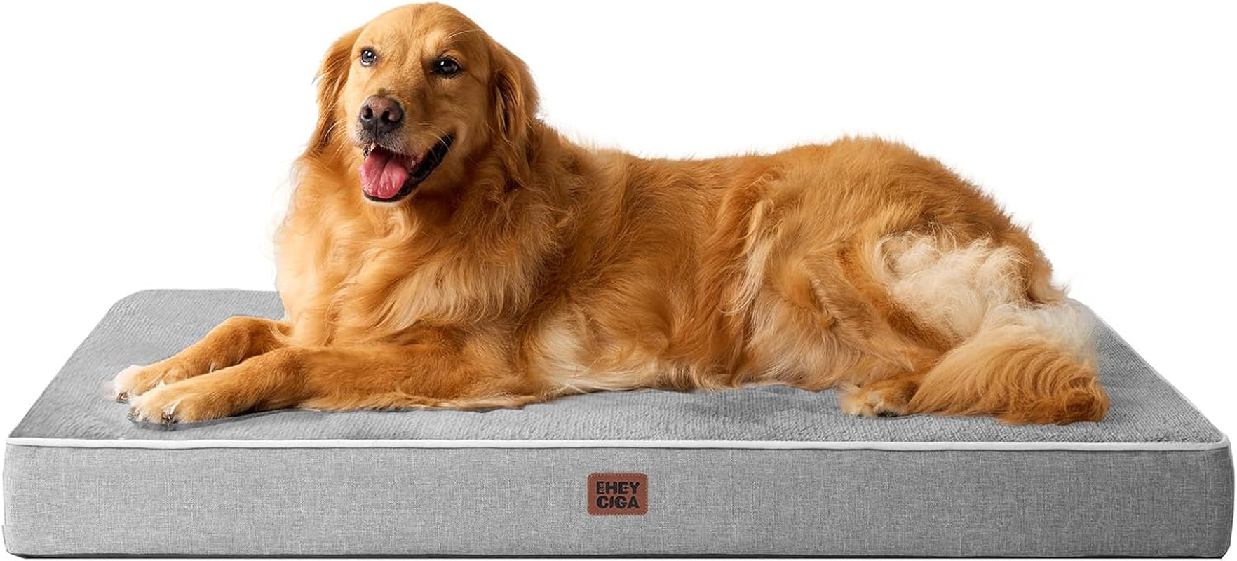 eheyciga-medium-memory-foam-dog-crate-bed-washable-30x20inch-grey-high-density-egg-crate-foam-waterproof-liner-removable-easy-clean-cover-non-slip-bottom-fits-crate-floor-and-sofa