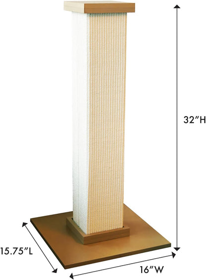 Smartcat Pioneer Pet Ultimate Scratching Post (Beige)2
