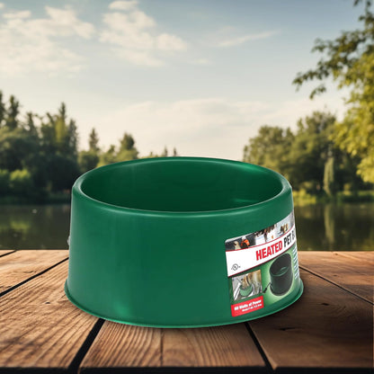 Farm Innovators Heated Pet Water Bowl, 60W Heated Water Dish - 1.5 Gallon Plastic Watering Station with Anti-Chew Cord Protector for Dogs & Cats4