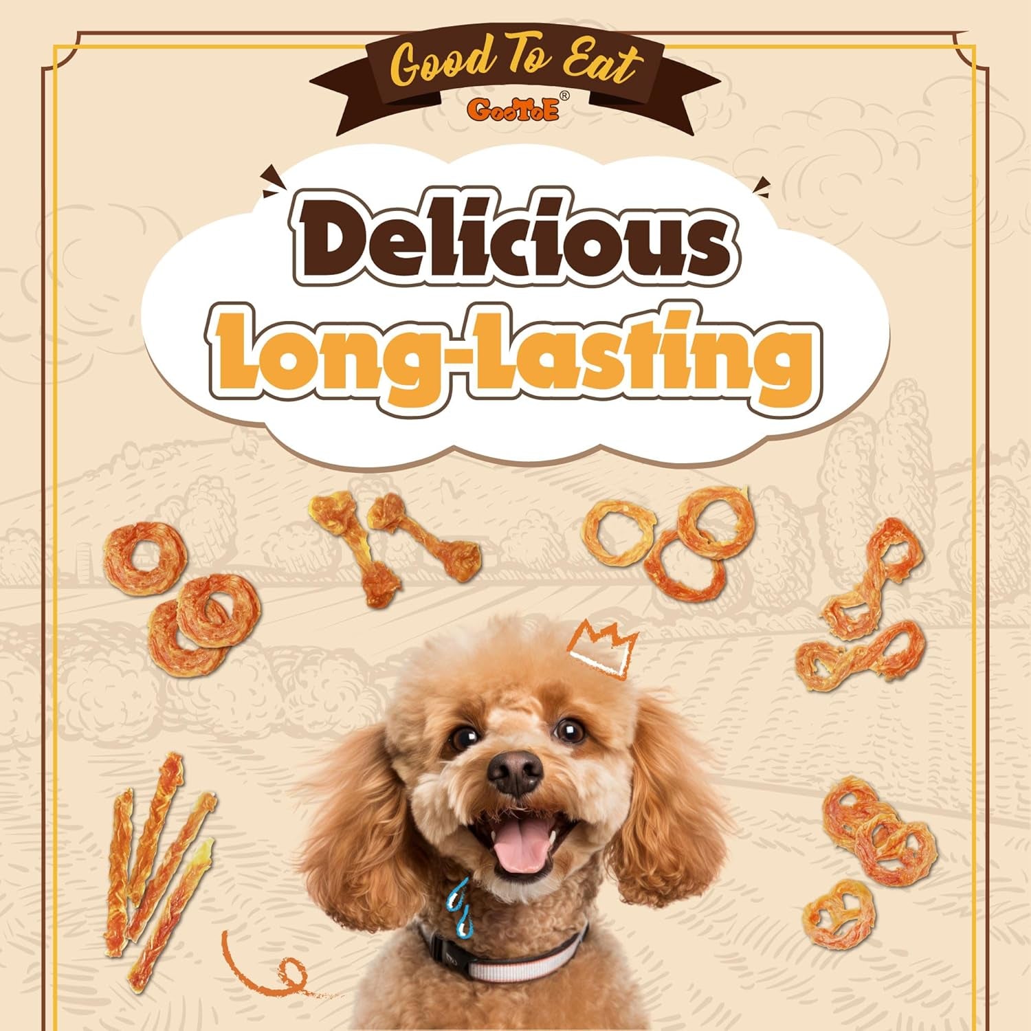 gootoe-turkey-tendons-dog-treats-for-small-breeds-bone-s-6-counts