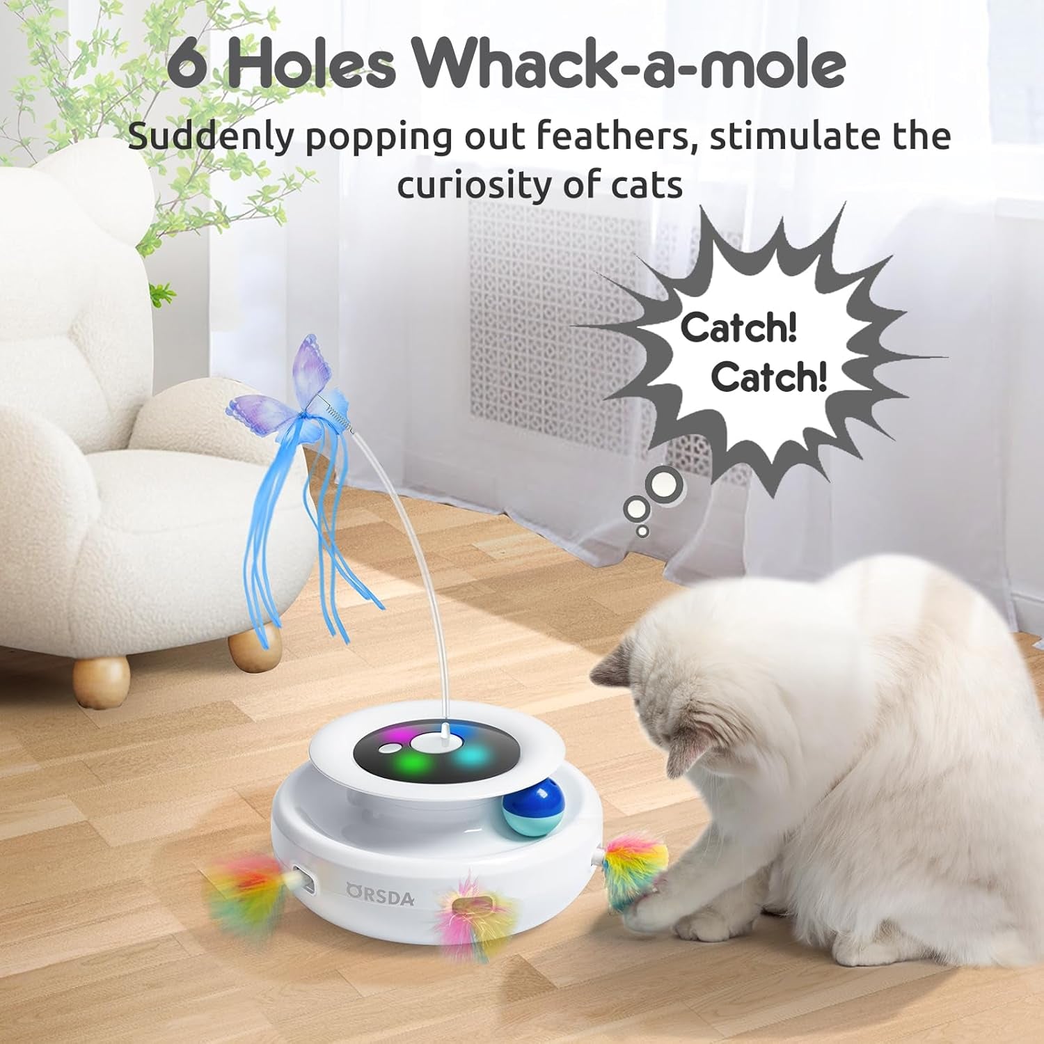 orsda-cat-toy-3-in-1-automatic-interactive-electronic-moving-ambush-feather-fluttering-butterfly-track-balls-usb-rechargeable-powered-smart-indoor-exercise-kicker