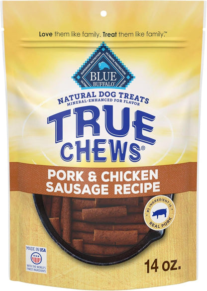 Blue Buffalo True Chews Chicken Pot Pie Natural Dog Treats, Real Meat Dog Snacks, Healthy Reward or Training Treat, Made in the USA with Real Chicken & Natural Ingredients, 12 Oz.18