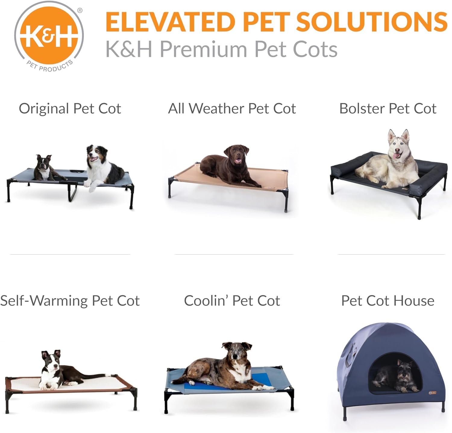 k-h-outdoor-elevated-dog-bed-cooling-raised-dog-bed-for-medium-large-pets-breathable-mesh-hammock-design-indoor-outdoor-washable-cover-portable-metal-frame-tan-large-42x30in